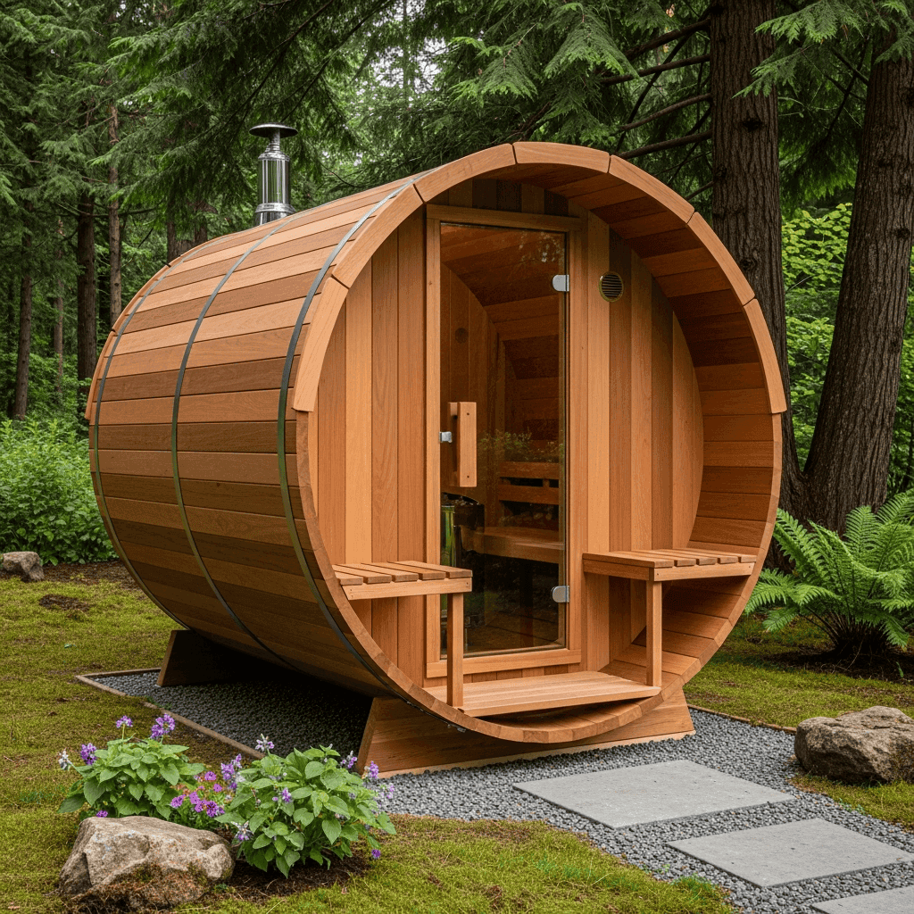 Almost Heaven Barrel Sauna