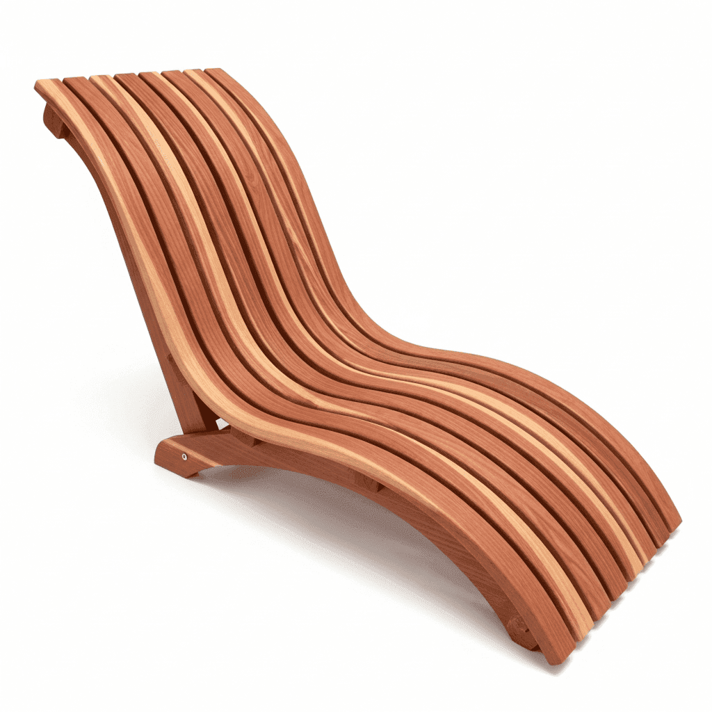 S-Shaped Cedar Backrest