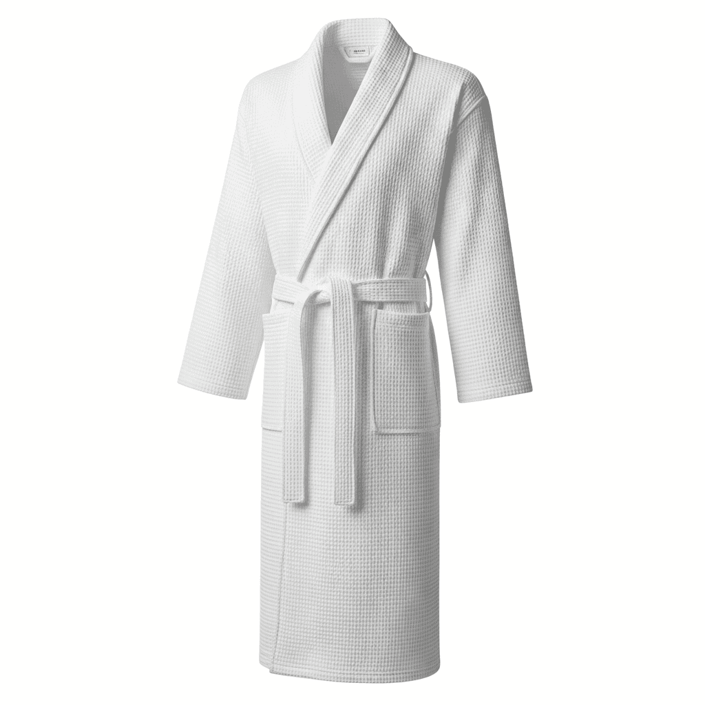 Waffle Weave Spa Robe