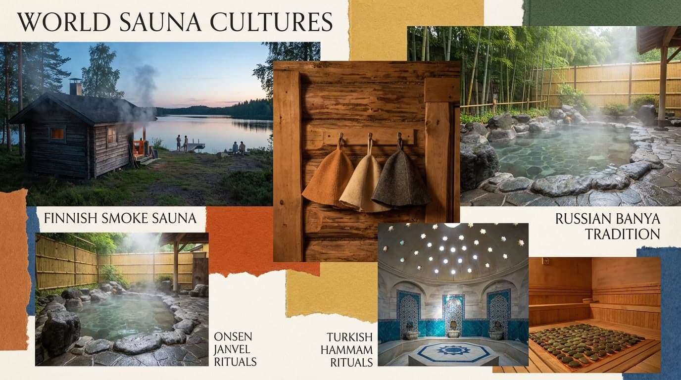 How the World Sweats: A Journey Through Global Sauna Cultures
